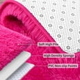 thumbnail image 2 of TWINNIS Shag Area Rug,8'x10'Soft Fluffy Area Rugs for Living Room Bedroom Kids Room Decor Carpet,Hot Pink, 2 of 7