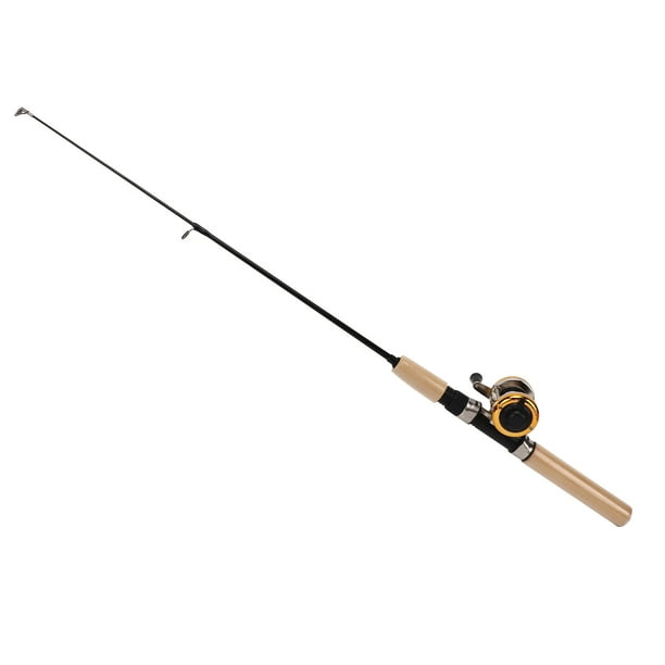 Ice Fishing Rod, Ultralight Complete Metal Ice Fishing Pole Stainless Steel  For Lake