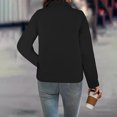 thumbnail image 3 of Timegard Sweatshirts pour Femmes Col Montant Manches Longues Ample Confortable Pull Tops Automne Hiver Mode, 3 of 6