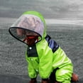 thumbnail image 1 of Flmtop Veste Imperméable Imperméable en Simili Cuir pour Chien de Compagnie pour Rose Pluvieux, 1 of 9