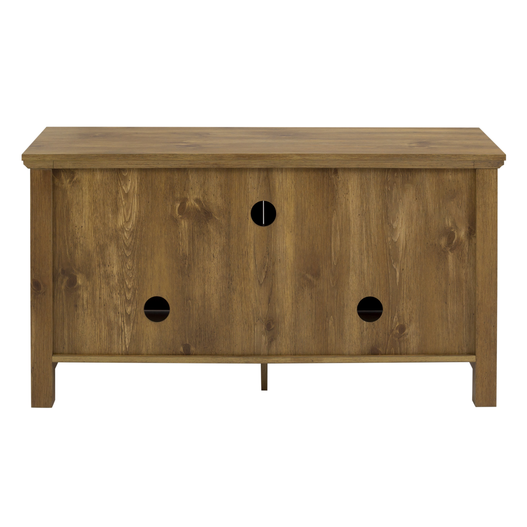 Transitional TV Stand for TVs up to 48", Barnwood