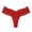 Red, variant on Women's Lace Underwear Bikini Panties Soft Hipster Stretch Sexy Briefs