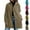 Black, variant on TKLPEHG Womens Corduroy Jacket Oversized Hooded Outerwear Loose Long Sleeve Button Jackets Casual Loose Outerwear (Black,L)