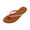 Brown, variant on Beach Sandals, Barefoot Sandals Women, Women's Pearl Thong Flip Flops, Women's Pearls Strappy Flat Sandals Thong Sandals Flip Flop Slip On Slide Sandals for Women Dressy Summer, White 6