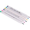 thumbnail image 1 of Fabric Markers Pen Paint Markers 6 Color Disappearing Erasable Ink Fabric Marker Pen Paint Pen for Tailor's Chalk Gel Sewing Marking Tracing Fabric Pen Sewing Quilting Markers Chalk Pen for Cloth, 1 of 3