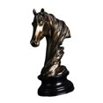 thumbnail image 1 of Estatua de cabeza de caballo Sunnimix resina decoración Del hogar 13 cm x 11,5 cm x 25,5 cm, 1 of 8
