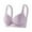 Purple, variant on Fatuov Bras for Women Wireless Plus Size Solid Color Everyday Bralette Seamless Underwear for Sleep Push-Up Comfort Bras 38A, Beige