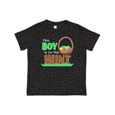 

Inktastic This Boy is on the Hunt- Easter Eggs Gift Toddler Boy Girl T-Shirt