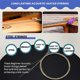 thumbnail image 5 of 6 Pcs Steel Strings Replacement for Acoustic Guitar Silver+Brass, 5 of 5