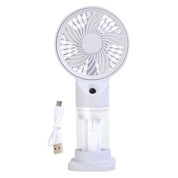 A Handheld Misting Portable Fan Mini Rechargeable Spray Cooling Fan Personal Water Mist Desk Fan For Summer Outdoor
