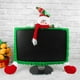 thumbnail image 4 of Cubierta de pantalla de PC, decoración navideña, Papá Noel, alce, muñeco de nieve, adorno para computadora, fiesta de Año Nuevo, decoración del hogar, accesorio de fotografía de Navidad, 4 of 4