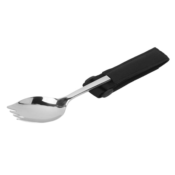 Adaptive Spoon, Eating Aids Utensil Prevent Slip Weighted Handle Easy Grip 2 In 1  For Hand Tremors