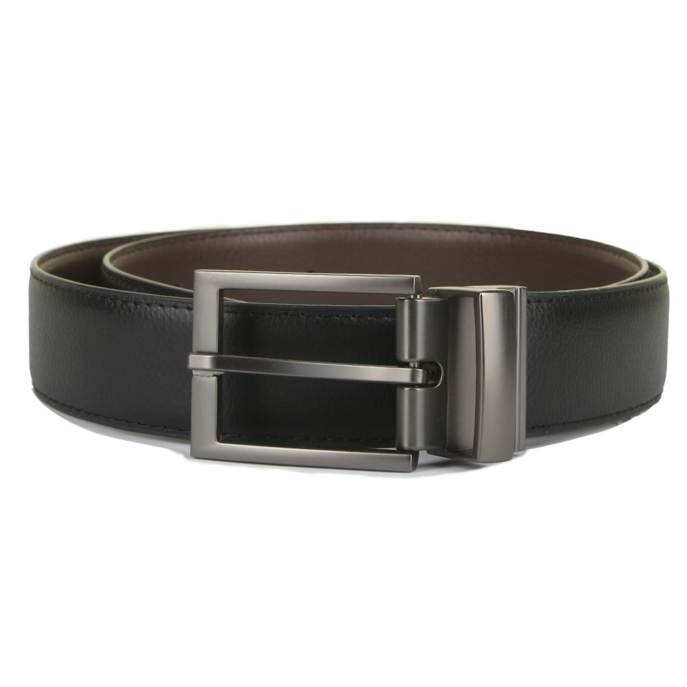 Belt: Calvin Klein Men's Genuine Leather Twist Reversible Belt