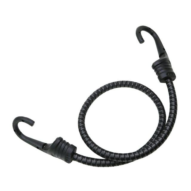 Bungee Cord Elastic Band Strap Multipurpose Motorcycle Rope Bungee Strap Black Gray 60cm