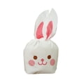 thumbnail image 5 of AURIGATE Easter Bunny Ear Treat Bags 5.31x8.66in, 50-Pack Plastic Cartoon Bunny Candy & Goodie Bags, Festive Easter Party Supplies, 5 of 8
