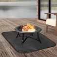 thumbnail image 4 of simhoa Tapis de Cheminée Résistant au Feu Couverture de Barbecue Imperméable Double Couche 50X50cm, 4 of 8