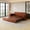 Light Brown, variant on CKEASEAN 93.7" King Size Pull Out Sofa Bed with Pillows, Faux Leather 3 in 1 Sleeper Sofa Bed, Upholstery Convertible Sleeper Couch, Chaise Lounge Retro Recliner for Living Room