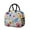 Pioneer Flower-46, variant on Obrewu Pioneer Flower Lunch Bag for Adult, Insulated, Leakproof, Oxford Cloth