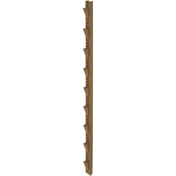 Medium Brown 18 in. Shelf Support (4 Pack)