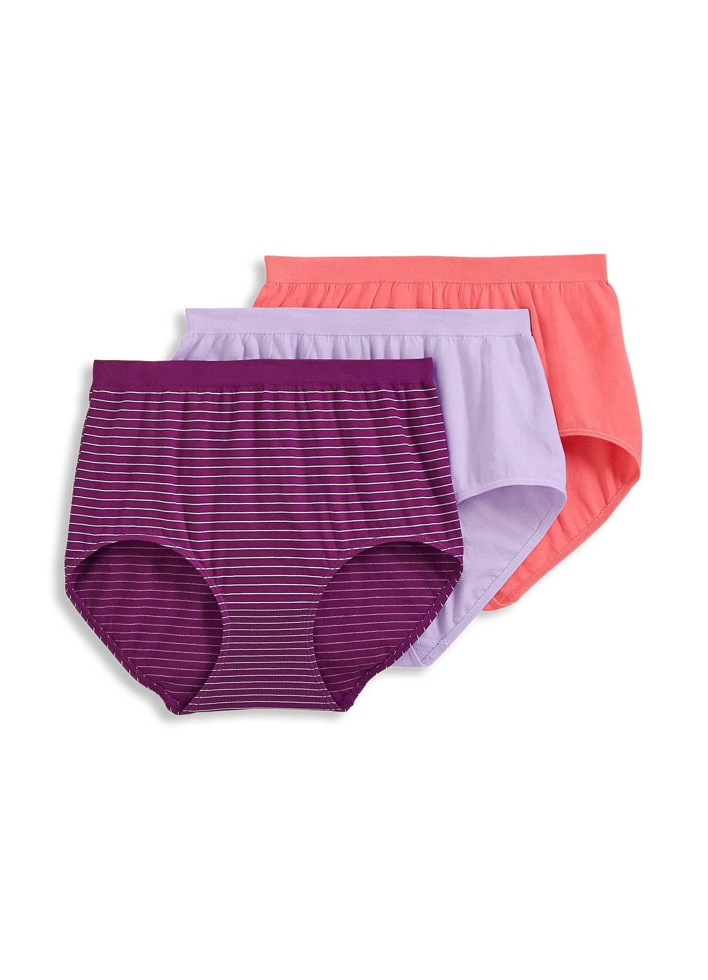 Jockey Womens Comfies Cotton Brief 3 Pack Underwear Briefs cotton