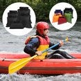 thumbnail image 2 of Lot de 5 Sacs Secs Imperméables pour Kayak Dérive Rafting Canoë Pliable Portable Randonnée Natation Voyage Sac Noir, 2 of 8