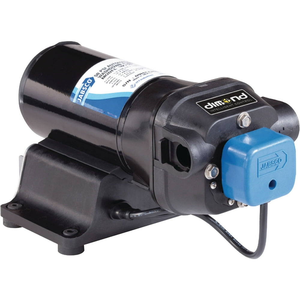 Jabsco 427550092 12V VFLO 5.0 GPM 40 PSI Water Pressure Pump Walmart