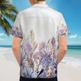thumbnail image 6 of High Quality Hawaiian Shirts for Men Short Sleeve Aloha Beach Shirt Floral Summer Casual Button Down Shirts Blouses OKG73A, 6 of 7