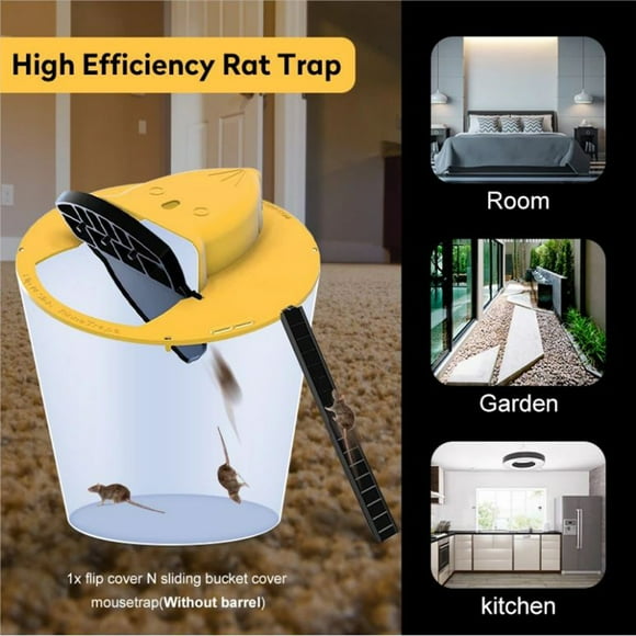 Bucket Lid Mouse Trap