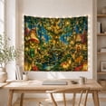 thumbnail image 5 of Highly Forest During With Magical Twilight Detailed Massive, Mystical Fantasy for Space Lovers, Galaxy Room Decor, Mother's Day Gift, Tapestry Wall Hanging for Bedroom and Dorm, 5 of 7