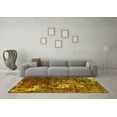 thumbnail image 3 of Ahgly Company Indoor Rectangle Oriental Yellow Industrial Area Rugs, 6' x 9', 3 of 4