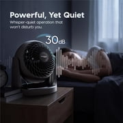 IRIS WOOZOO Circulator Fan, 5.5 Blade, Black