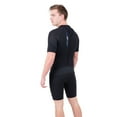 thumbnail image 4 of IST PURiGUARD 3mm Shorty Wetsuit, Short Sleeve Jumpsuit with Super Stretch Neoprene for Snorkeling, Diving & Surfing (Men's 4XL), 4 of 5