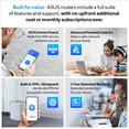 thumbnail image 3 of ASUS TUF Gaming BE3600 Dual Band WiFi 7 Extendable Gaming Router, Smart-home Master, AiMesh Compatible, 3 of 9