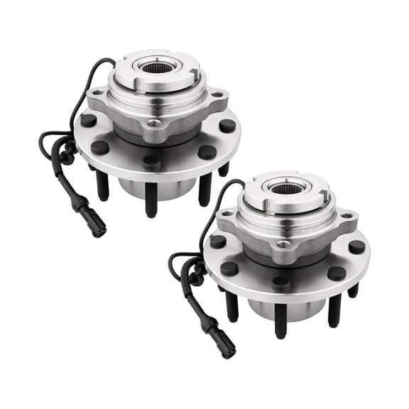 Pair of 2 Front Wheel Hub Bearing Assembly For 1999-2004 Ford F-250 Super Duty