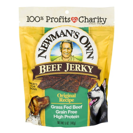 Newman's Own Beef Jerky Dog Treats Original Recipe, 5.0 (Top Best Dogs To Own)