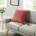 thumbnail image 4 of Enhance 24" Performance Velvet Throw Pillow Blossom, 4 of 4