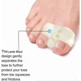 thumbnail image 3 of 4 Bags Lambs Wool Toe Splint Cushions for Toes, Soft Feet Lams Wool Toe, 3 of 5