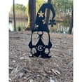 thumbnail image 3 of Fiudx Gnomo de Árbol de Acero, Metal Galvanizado de Hierro Duradero, Diseño Elegante y Detallado, Decoración para Jardín y Exterior, Símbolo de Protección Del Hogar, Fácil Instalación, Acero Calibre, 3 of 7