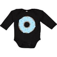 thumbnail image 3 of Inktastic Blue Donut, Doughnut, Icing, Sprinkles, Frosting Boys or Girls Long Sleeve Baby Bodysuit, 3 of 5
