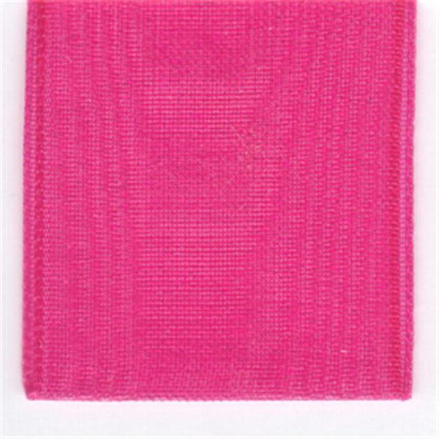 Papilion R072070230175100Y.88 in. Ruban en Mousseline Transparente 100 Yards - Rose Choquant