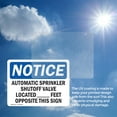thumbnail image 6 of (2 Pack) Automatic Sprinkler Shutoff Valve Located OSHA Notice Sign, 6 of 7