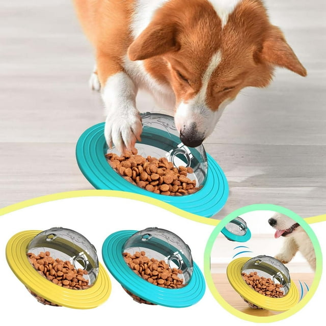Dog Food Dispenser Dog Pet Food Dispenser Toy Food Toy Puzzle Toy Food Dispensing Toy Dog Puzzle Feeder Cat Food Dispenser Toy Toys Pet Feed Training Go Dog Pig Indestructible Dog for Large Dogs Dog