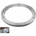 thumbnail image 1 of Plato giratorio Lazy Susan con patas de goma antideslizantes, de acero inoxidable, para uso en comedores y oficinas, equipado con rodamientos de bolas de una sola fila para un funcionamiento, 1 of 5