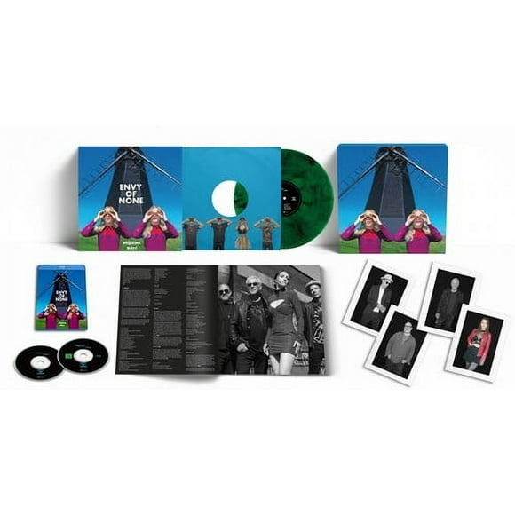 Stygian Waves - Coffret de Luxe 140gm Marbre Vinyle Vert et Noir Transparent, CD et Bluray