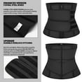 thumbnail image 4 of Vaslanda Latex Fajas Colombiana for Women Latex Waist Trainer Cincher Trimmer Corset Weight Loss Body Shaper, 4 of 6