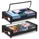 thumbnail image 4 of Caja de almacenamiento debajo de la cama con ruedas | Organizador de gran capacidad para ropa, zapatos, libros | El marco de tela y metal 600D soporta hasta 66 libras | Etiqueta de ventana, 4 of 8