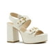 thumbnail image 4 of Zapatilla Elegante Para Mujer Formal Oficina Color Latte beige 24.5, 4 of 6