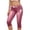 Red, variant on MLQIDK Pedal Pushers for Women Denim Capri Jeans Knee Length Trendy Summer Elastic Waist Work Capris Dressy Casual Denim Capris with Pockets Red M
