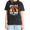 Black-4, variant on Washed Black World's Best Cat Dad Ever Retro Sunset Cat Paw Fist Bump Tshirt Graphic Tees Shirts Cat Dad Pet Lover Casual Short Sleeve Tops S-2XL