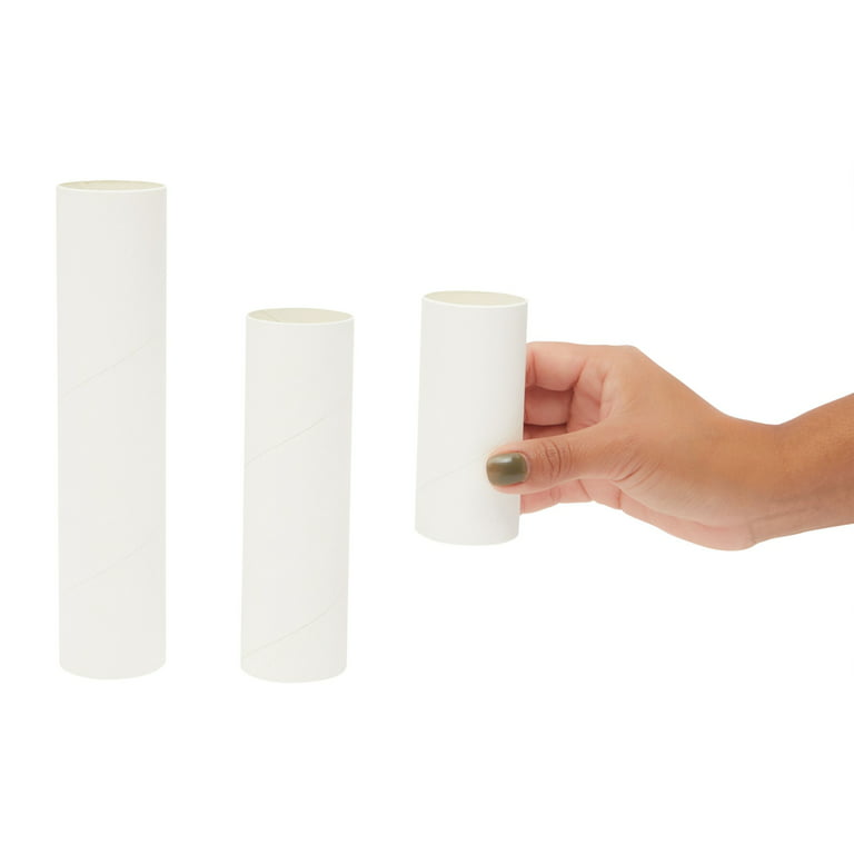 White Cardboard Tubes for Crafts, DIY Craft Paper Roll (1.6 x 5.9 in, 36  Pack), PACK - Harris Teeter